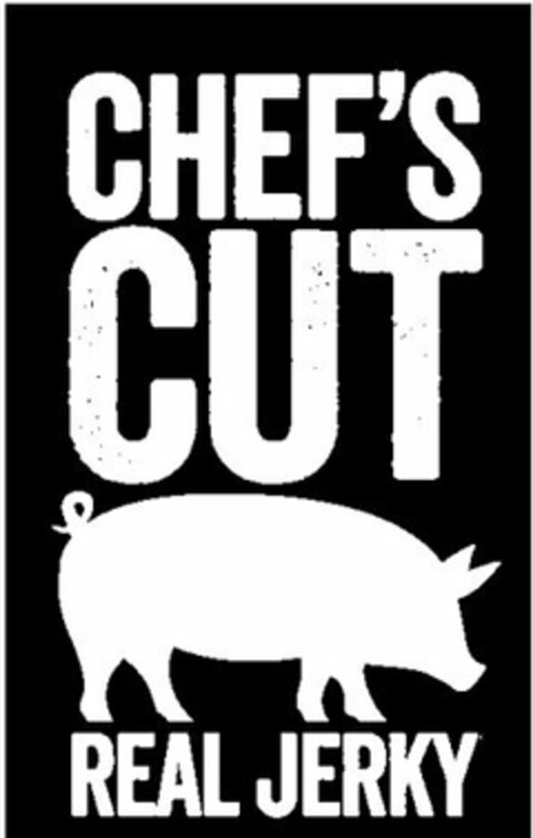 CHEF'S CUT REAL JERKY Logo (USPTO, 28.12.2015)