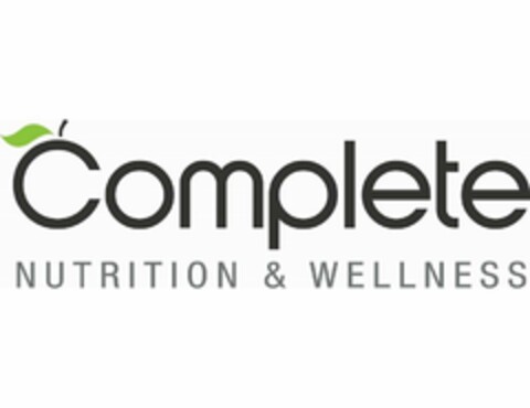 COMPLETE NUTRITION & WELLNESS Logo (USPTO, 05.10.2016)