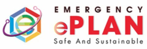 E EMERGENCY EPLAN SAFE AND SUSTAINABLE Logo (USPTO, 06.10.2016)