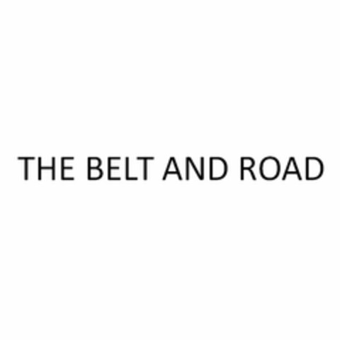 THE BELT AND ROAD Logo (USPTO, 18.05.2017)