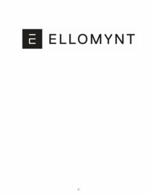 E ELLOMYNT Logo (USPTO, 28.11.2017)