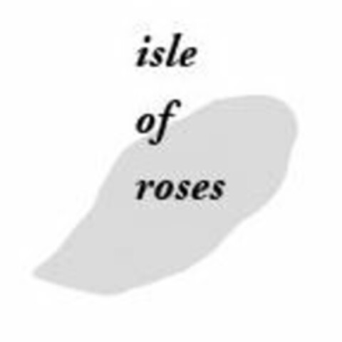 ISLE OF ROSES Logo (USPTO, 12/27/2017)