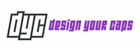 DYC DESIGN YOUR CAPS Logo (USPTO, 03/01/2018)