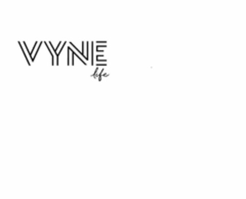 VYNE LIFE Logo (USPTO, 03/20/2018)