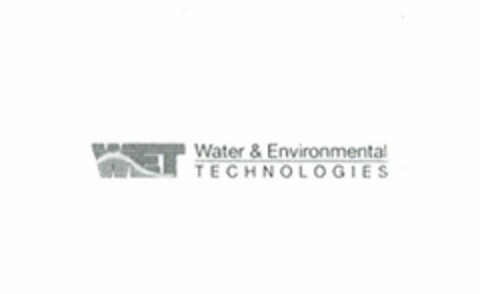 WET WATER & ENVIRONMENTAL TECHNOLOGIES Logo (USPTO, 08/17/2018)