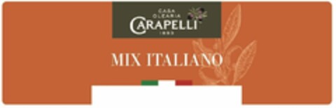 CASA OLEARIA CARAPELLI 1893 MIX ITALIANO Logo (USPTO, 10/19/2018)