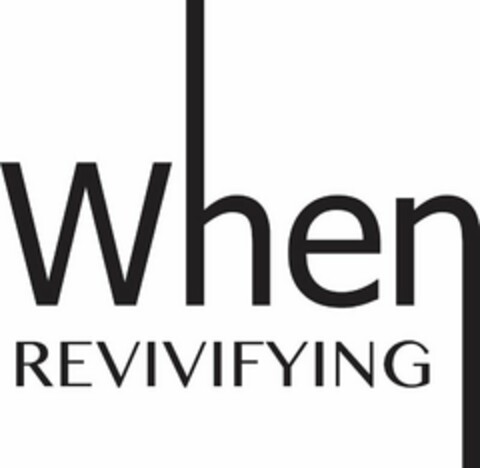 WHEN REVIVIFYING Logo (USPTO, 15.01.2019)