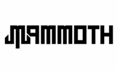 MAMMOTH Logo (USPTO, 01/17/2019)