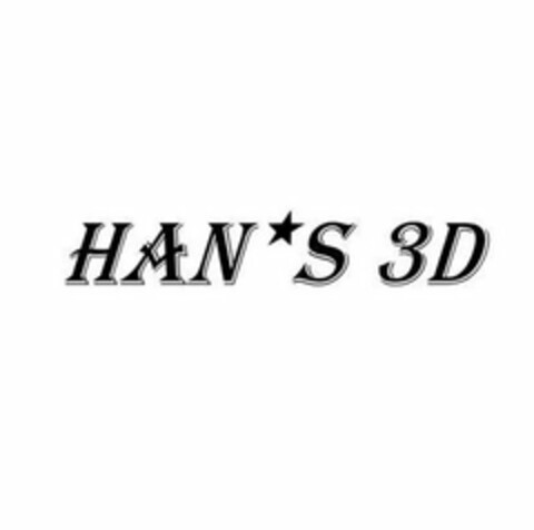 HAN'S 3D Logo (USPTO, 29.01.2019)