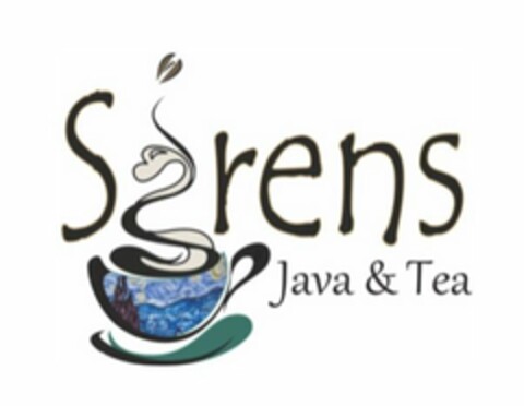 SIRENS JAVA & TEA Logo (USPTO, 12.08.2019)