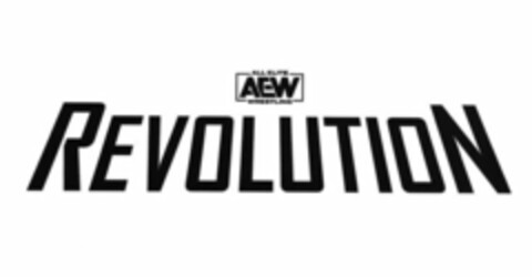ALL ELITE AEW WRESTLING REVOLUTION Logo (USPTO, 21.11.2019)