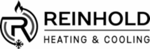 R REINHOLD HEATING & COOLING Logo (USPTO, 01/09/2020)