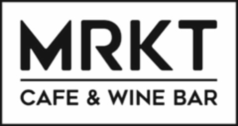 MRKT CAFE & WINE BAR Logo (USPTO, 02.09.2020)