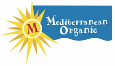 M MEDITERRANEAN ORGANIC Logo (USPTO, 09.10.2009)