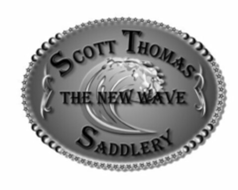 SCOTT THOMAS THE NEW WAVE SADDLERY Logo (USPTO, 17.11.2009)