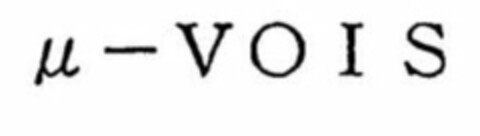 U- VOIS Logo (USPTO, 22.04.2010)