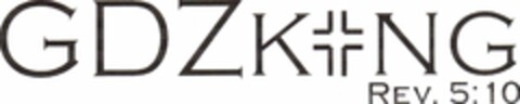 GDZ KING REV.5:10 Logo (USPTO, 05/12/2010)