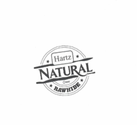 HARTZ NATURAL CHEW RAWHIDE Logo (USPTO, 03.06.2010)