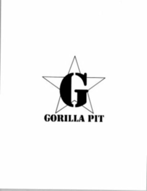 G GORILLA PIT Logo (USPTO, 16.09.2010)