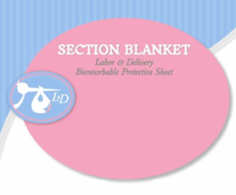 SECTION BLANKET LABOR & DELIVERY BIORESORBABLE PROTECTIVE SHEET L&D Logo (USPTO, 24.11.2010)
