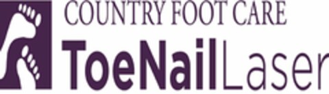 COUNTRY FOOT CARE TOENAIL LASER Logo (USPTO, 19.01.2011)