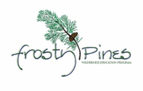 FROSTY PINES WILDERNESS EDUCATION PROGRAM Logo (USPTO, 05.04.2011)