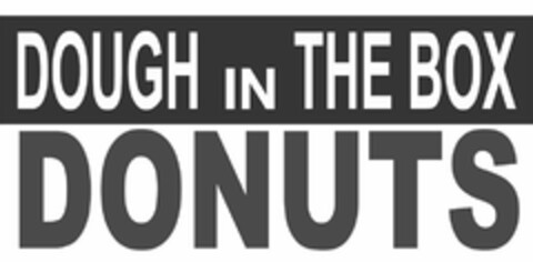 DOUGH IN THE BOX DONUTS Logo (USPTO, 06.07.2011)