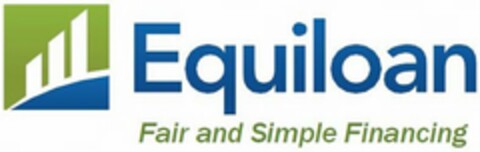 E EQUILOAN FAIR AND SIMPLE FINANCING Logo (USPTO, 08/19/2011)