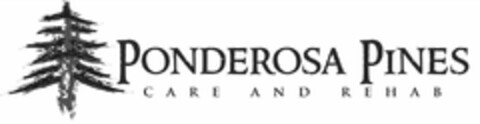 PONDEROSA PINES CARE AND REHAB Logo (USPTO, 10/26/2011)