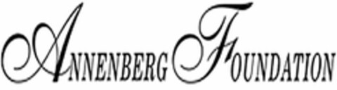 ANNENBERG FOUNDATION Logo (USPTO, 02/01/2012)