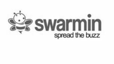 SWARMIN SPREAD THE BUZZ Logo (USPTO, 10.10.2012)