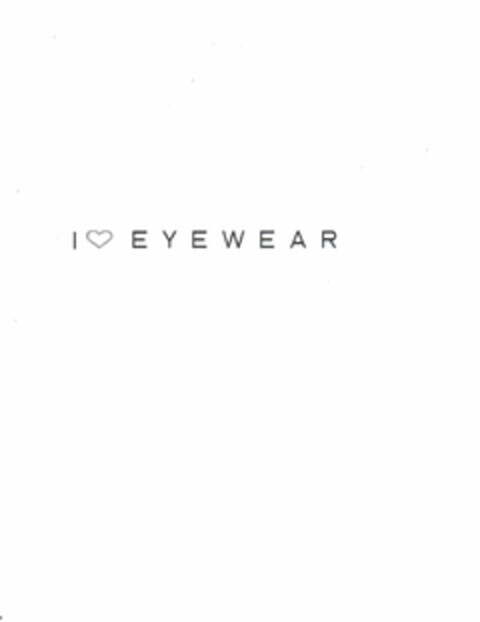 I EYEWEAR Logo (USPTO, 28.06.2013)