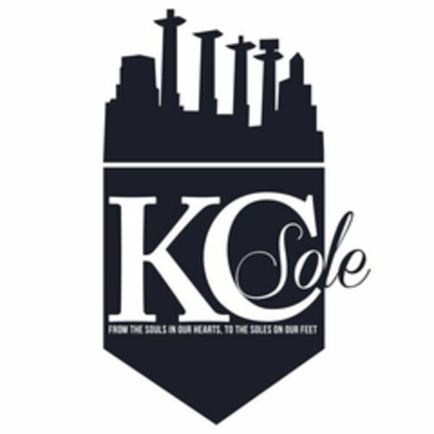 KC SOLE FROM THE SOULS IN OUR HEARTS, TO THE SOLES ON OUR FEET Logo (USPTO, 24.08.2013)