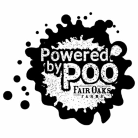 POWERED BY POO FAIR OAKS FARMS Logo (USPTO, 21.10.2013)