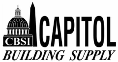 CBSI CAPITOL BUILDING SUPPLY Logo (USPTO, 13.12.2013)