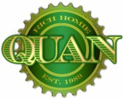 RICH HOMIE QUAN EST. 1989 Logo (USPTO, 02/27/2014)