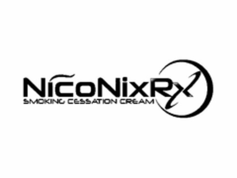 NICONIXRX SMOKING CESSATION CREAM Logo (USPTO, 10/22/2014)