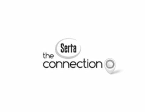 THE SERTA CONNECTION Logo (USPTO, 08/10/2015)
