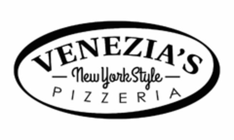 VENEZIA'S - NEW YORK STYLE - PIZZERIA Logo (USPTO, 18.12.2015)