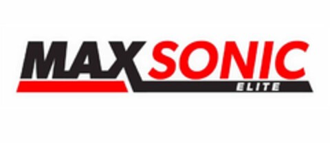 MAXSONIC ELITE Logo (USPTO, 06/12/2016)