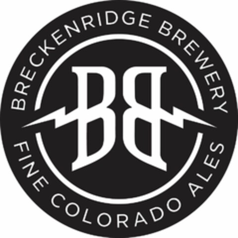 BRECKENRIDGE BREWERY FINE COLORADO ALES BB Logo (USPTO, 06/22/2016)