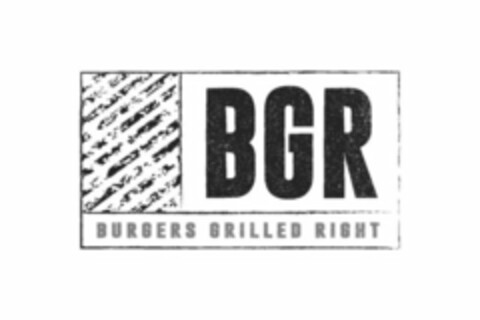 BGR BURGERS GRILLED RIGHT Logo (USPTO, 11.10.2016)