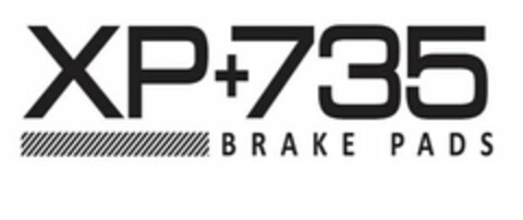 XP+735 BRAKE PADS Logo (USPTO, 03.11.2016)