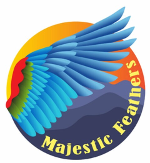 MAJESTIC FEATHERS Logo (USPTO, 12.01.2017)