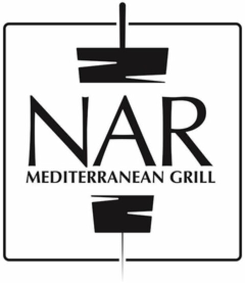 NAR MEDITERRANEAN GRILL Logo (USPTO, 25.07.2017)