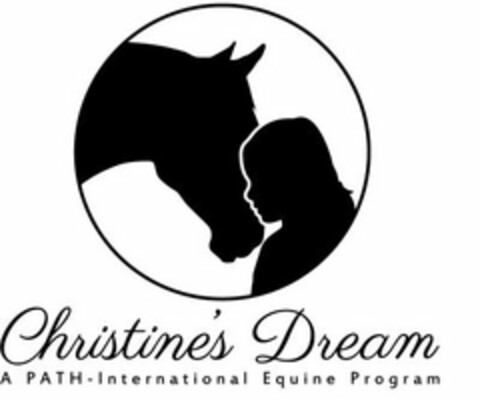 CHRISTINE'S DREAM  A PATH-INTERNATIONAL EQUINE PROGRAM Logo (USPTO, 12/13/2017)