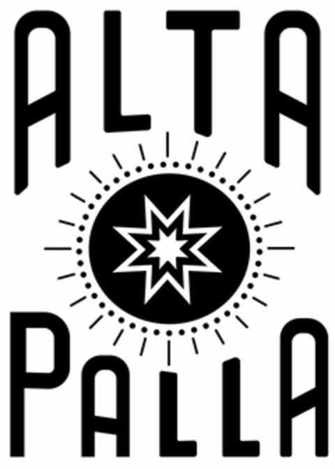 ALTA PALLA Logo (USPTO, 22.01.2018)