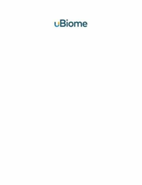 UBIOME Logo (USPTO, 08.02.2018)