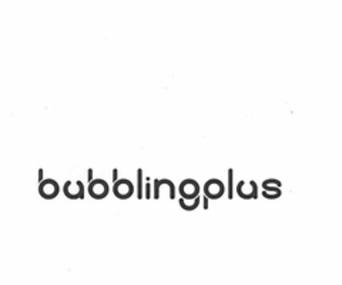 BUBBLINGPLUS Logo (USPTO, 10.02.2018)