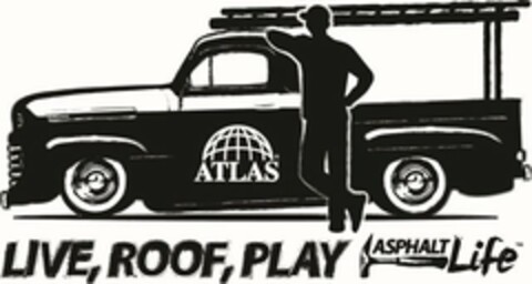 ATLAS, LIVE, ROOF, PLAY, ASPHALT, LIFE Logo (USPTO, 28.03.2018)